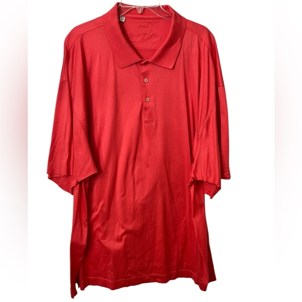 Cutter & Buck Signature Collection Size 4XB/ 4TG 100% Cotton Polo Style Shirtโ๏ธ - Picture 2 of 14